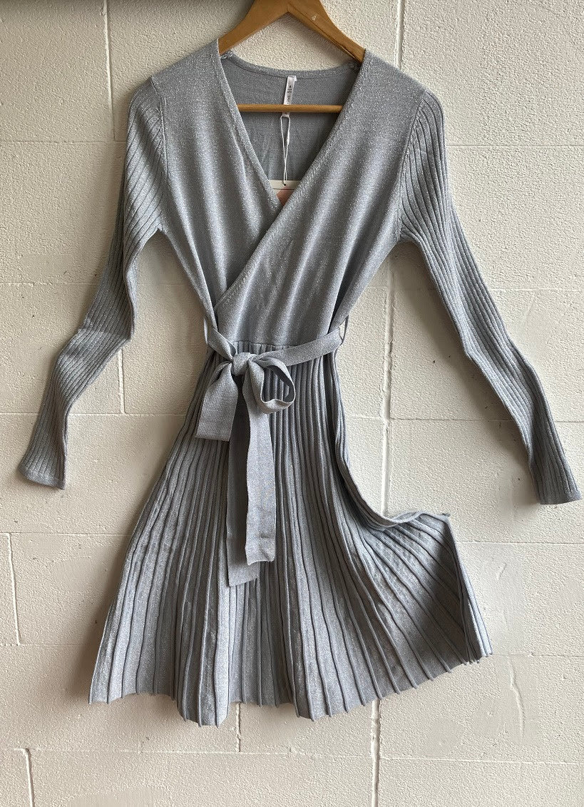 LA0545-2SS Midi Knit Dress - More Colours Available