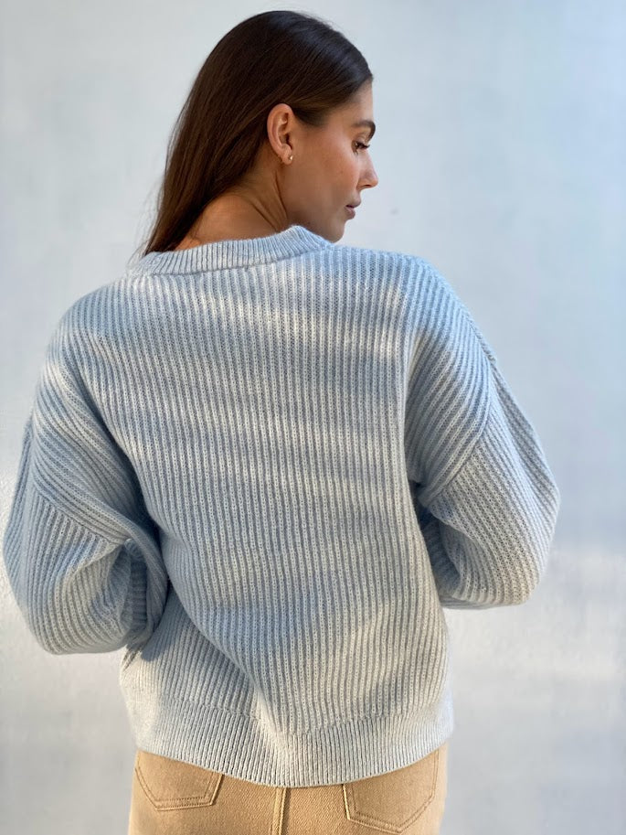 LY2329SS Knit Detailed Jumper