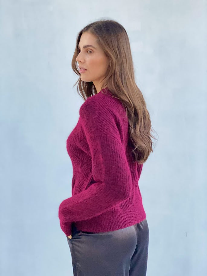 LY2329SS Knit Detailed Jumper