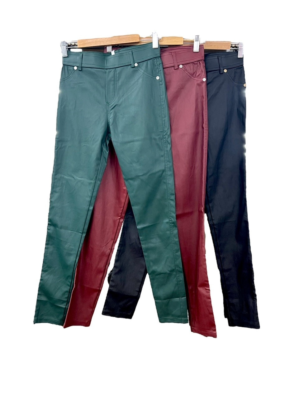 BW24263-2SS Wet Look Pant - More Colours Available