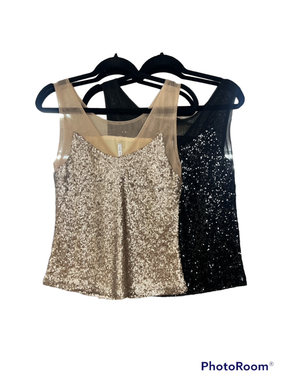 HS31213SS Beaded V-Neck Cami Top