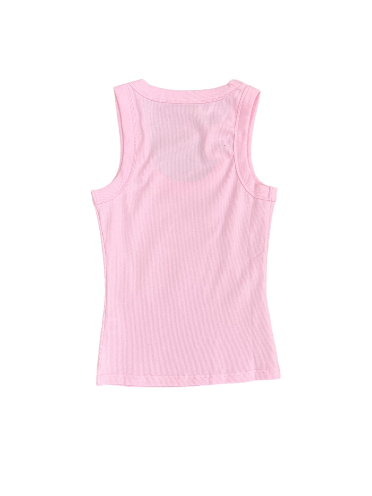 XW20797SS Ribbed Scoop Neck Basic Top