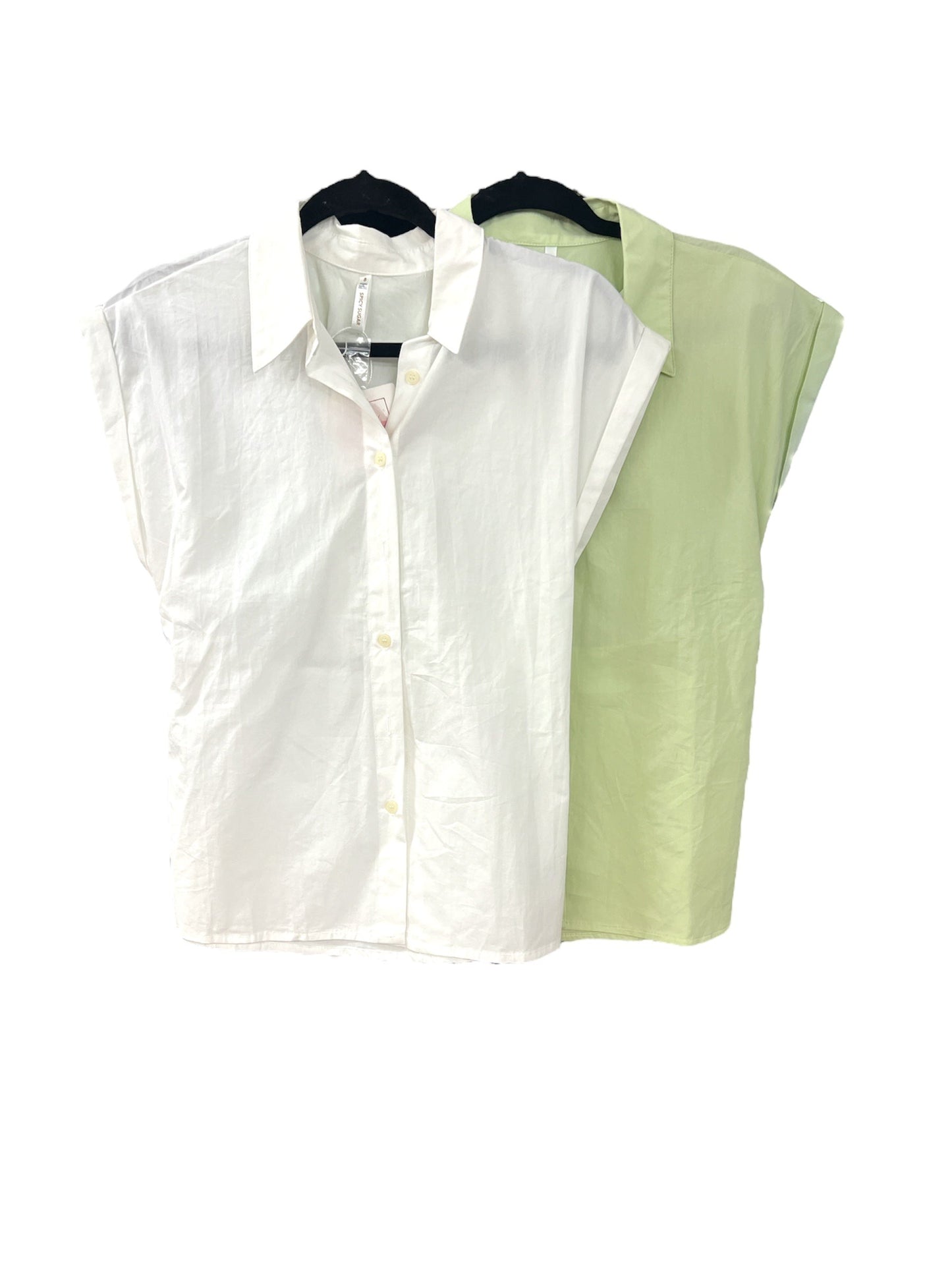 LA1500SS Open Back Shirt Top