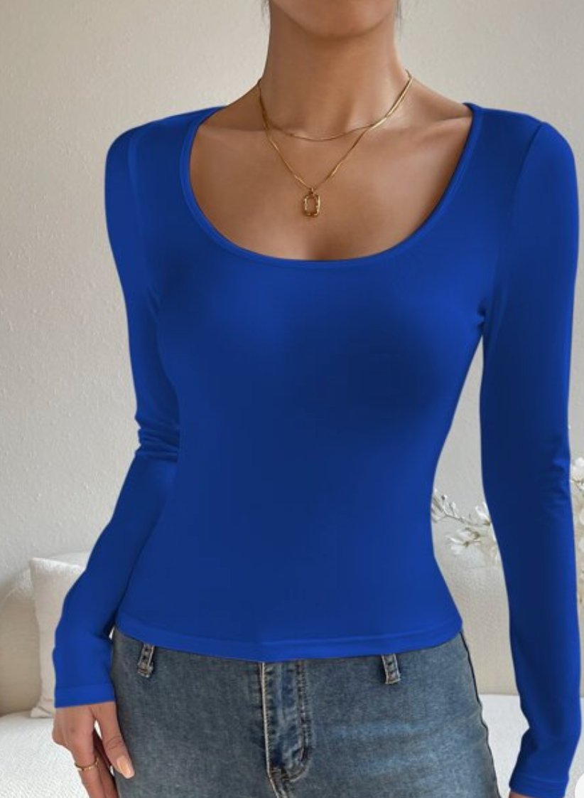 T6600 Long Sleeve Cotton seamless Top (Pack) ON SALES