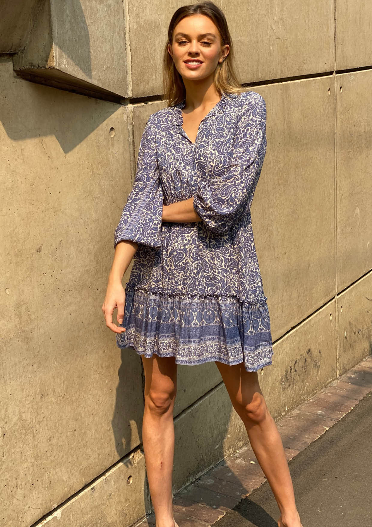 XW20386SS Printed Dress (Pack)
