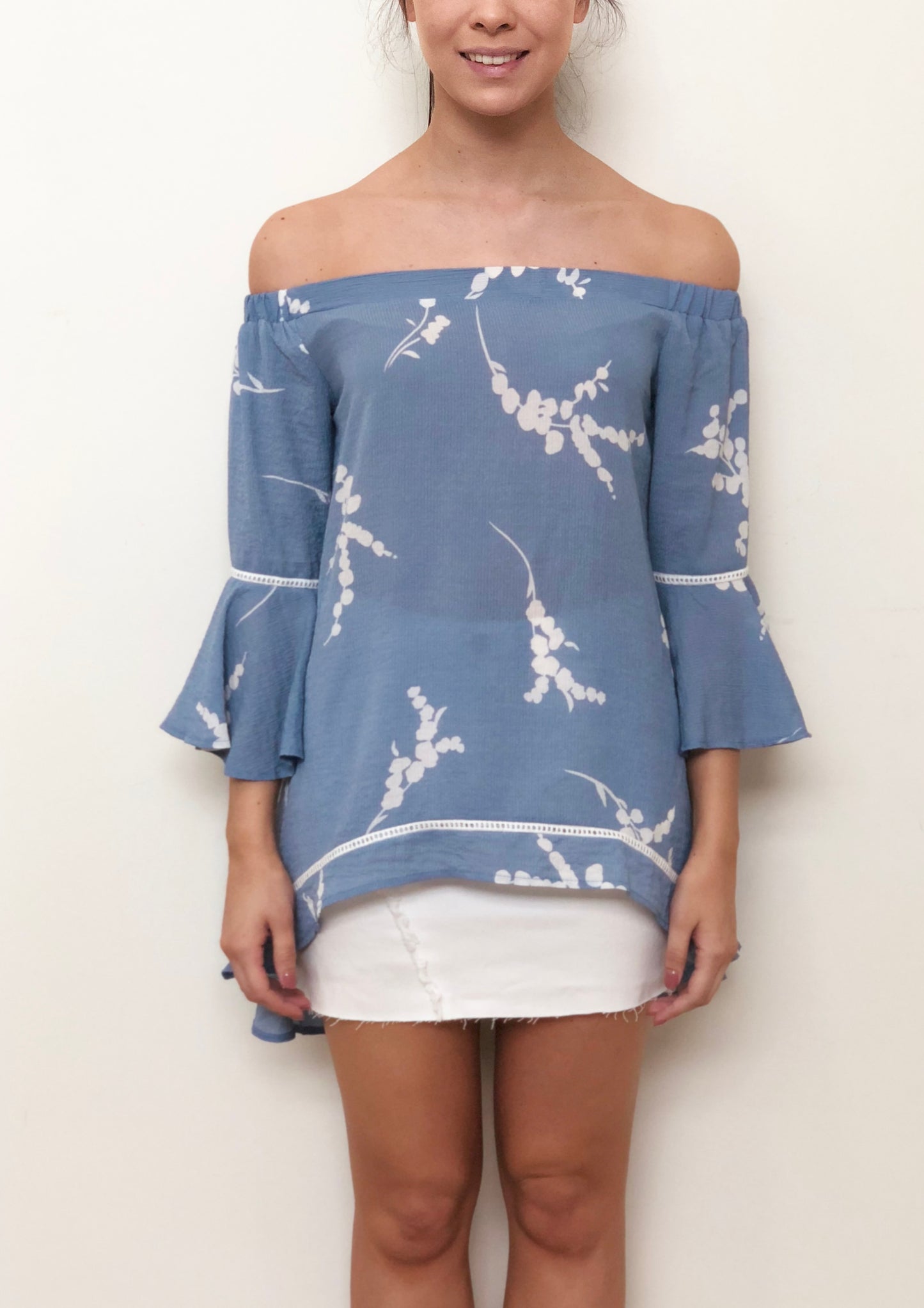 RV0261-1SS Blossom Off the Shoulder Top (Pack)