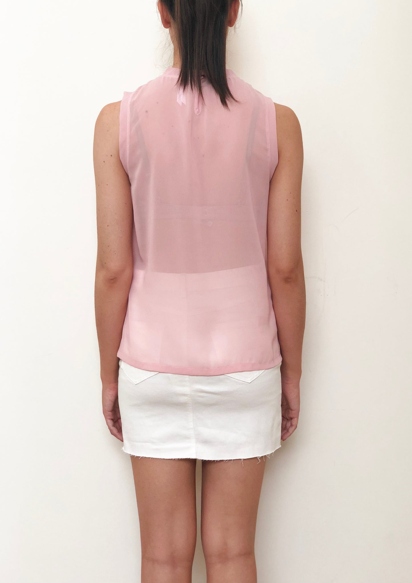 SP004SS High Neck Detailed Top (Pack)