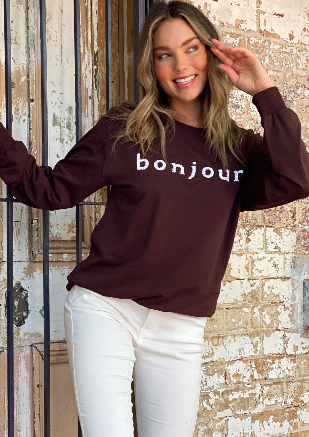 LA0628-3SS Sequin "Boujour" Lightweight Jumper (Pack) on sale $9