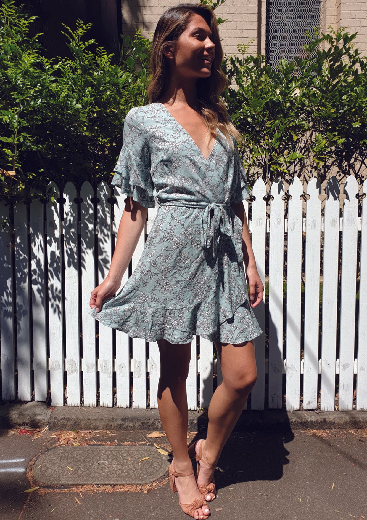 RV1096-4SS Floral Dress (Pack)