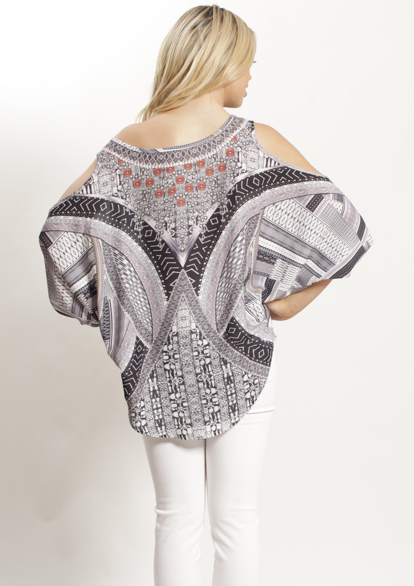 XW12317-84SS Grey Tribal Print (Pack)