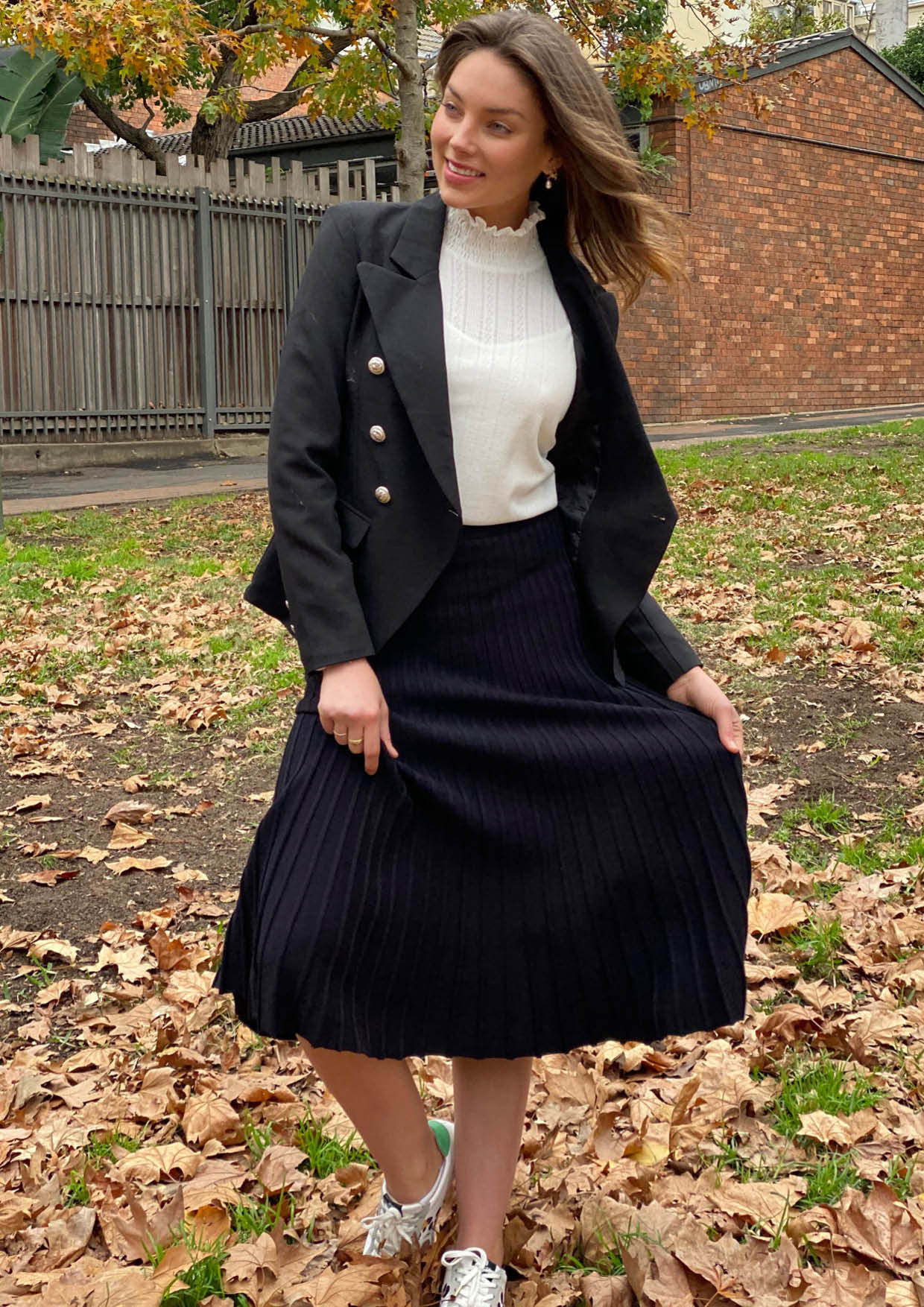 C685AKSS Pleated Skirt (Pack)