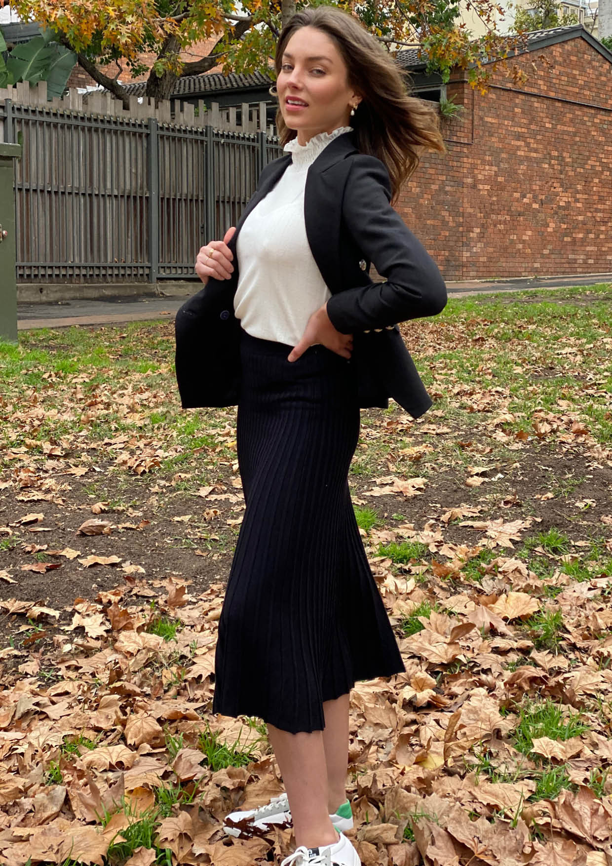 C685AKSS Pleated Skirt (Pack)