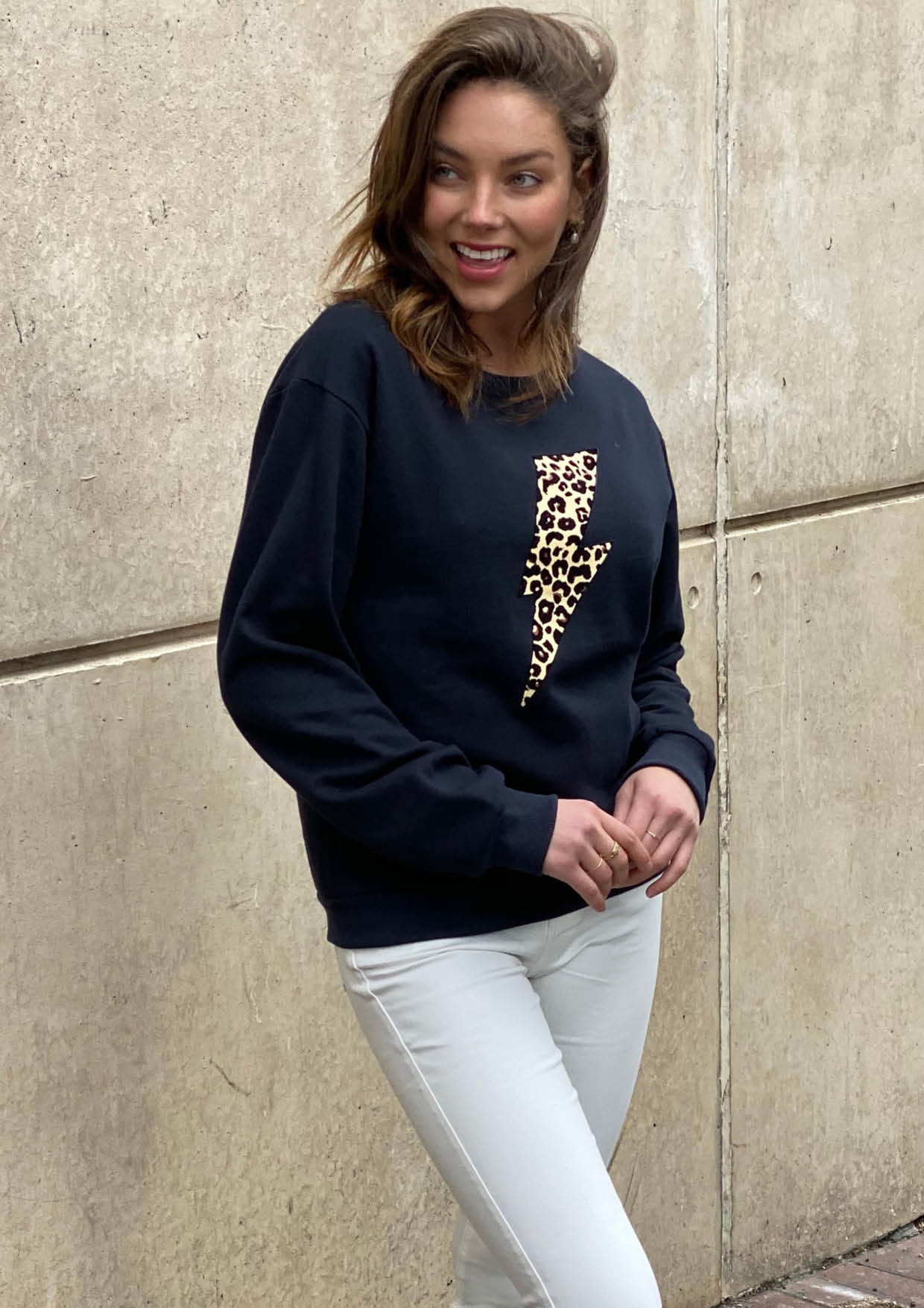 LA0628SS Lightning x Leopard Jumper (Pack)