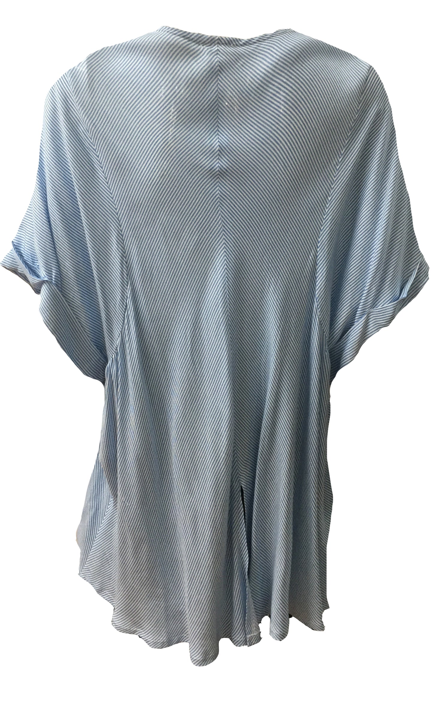 RV0225TB Relaxed Sleeve Blue Stripe Top (Pack) On Sale
