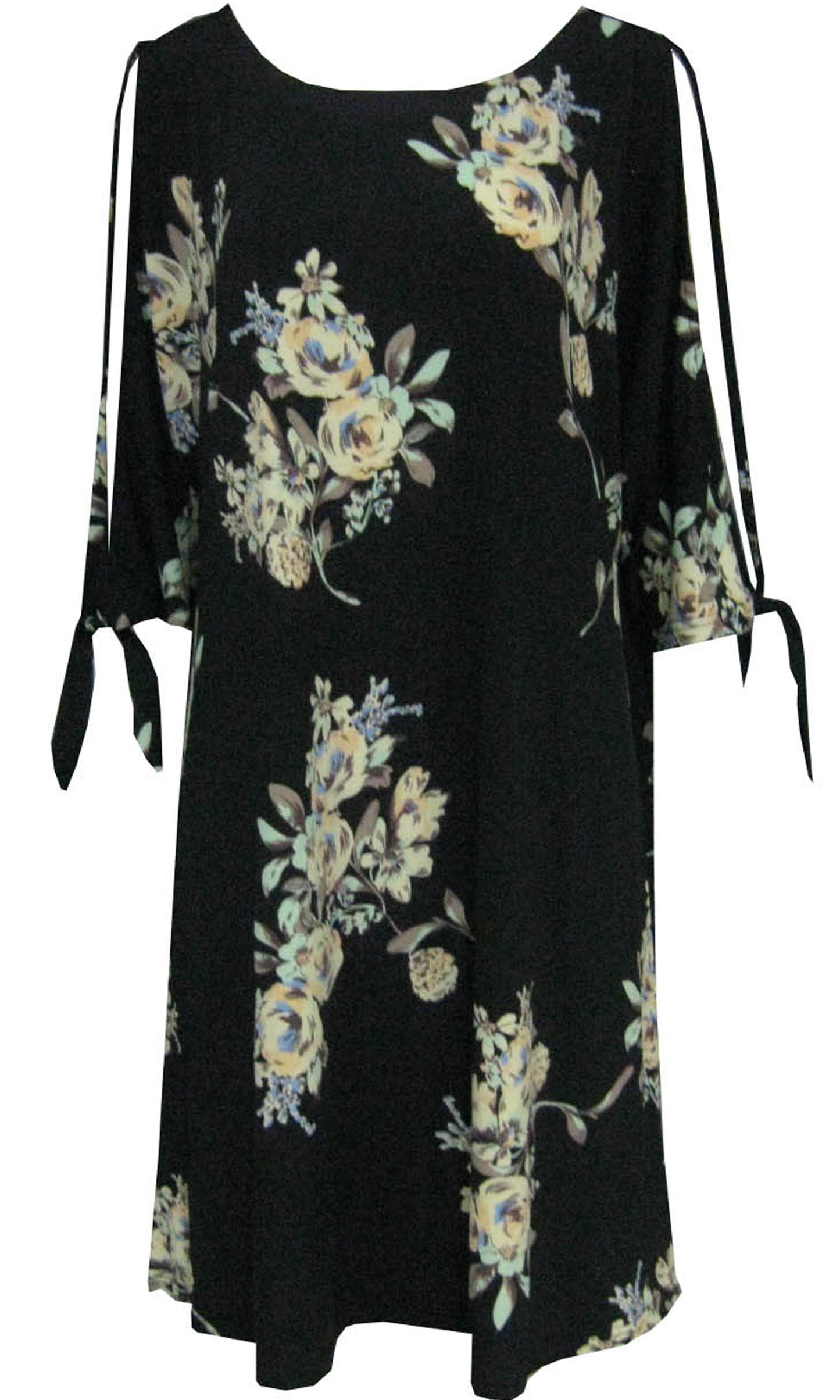 RV0410-3NC Split Sleeve Loose Fit Dress (Pack)