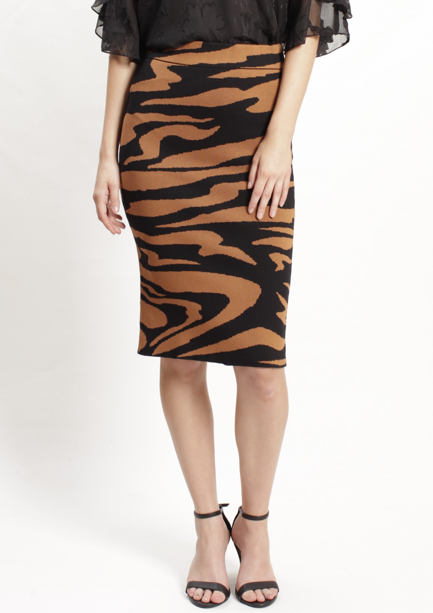 ZW005SS Tiger Print Skirt (Pack)