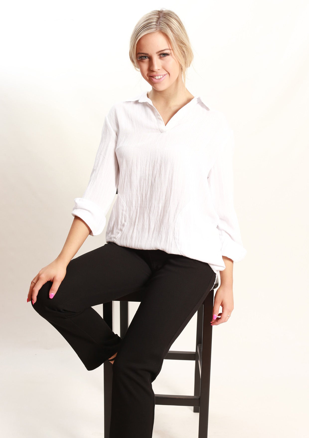 WA0217SS Linen Top (Pack)