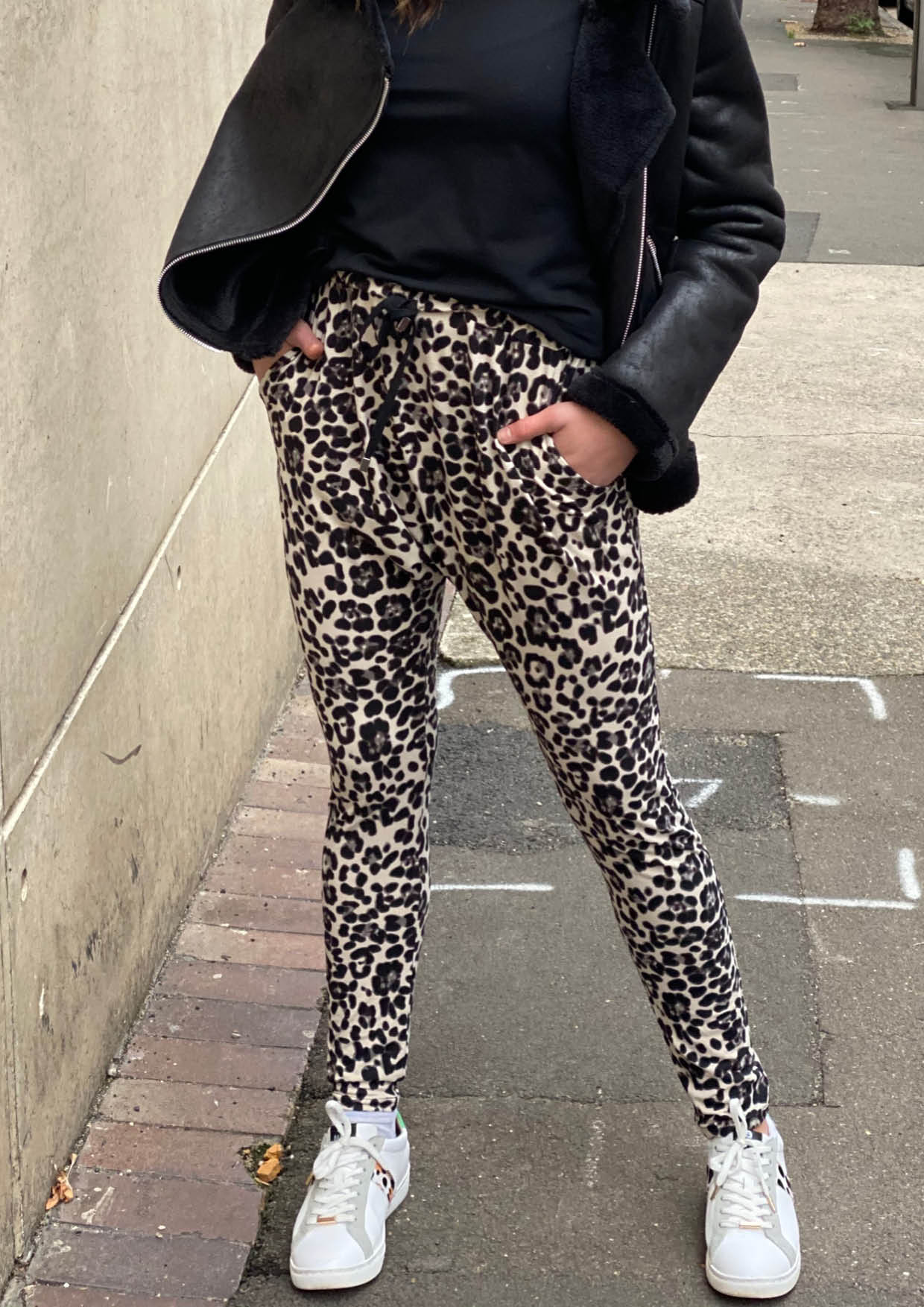 TG0533-75SS Leopard Print Lounge Pants (Pack)