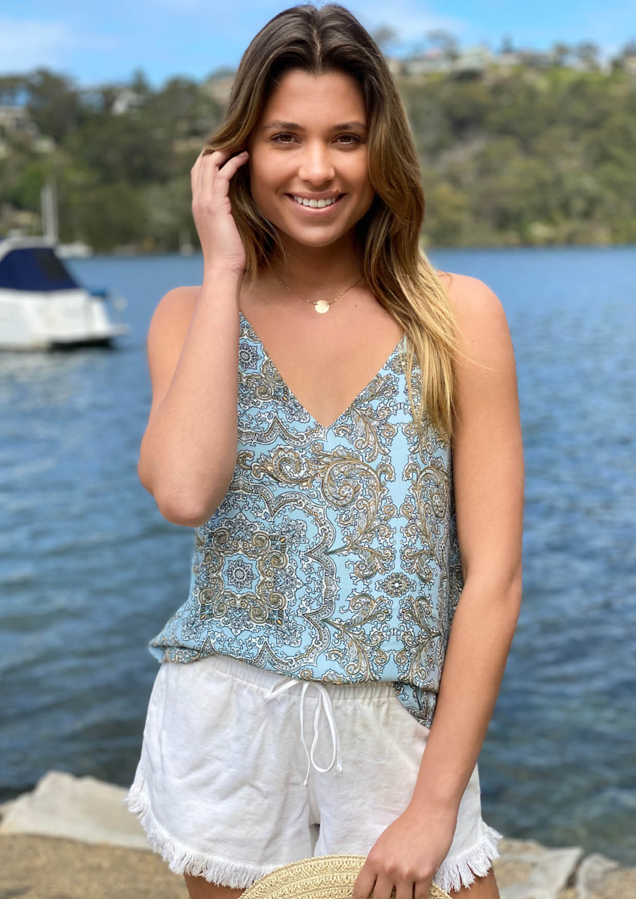 YW17164-15SS Floral Cami (Pack) On Sale