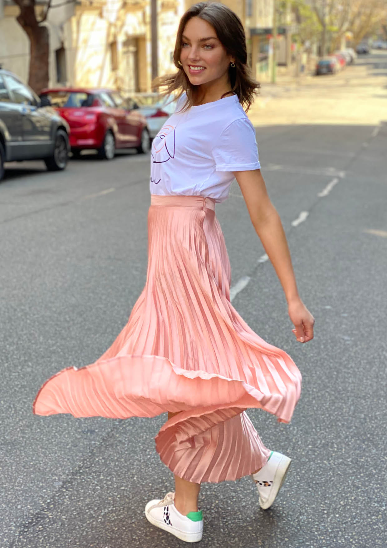XW20259SS Pleated Skirt (Pack)