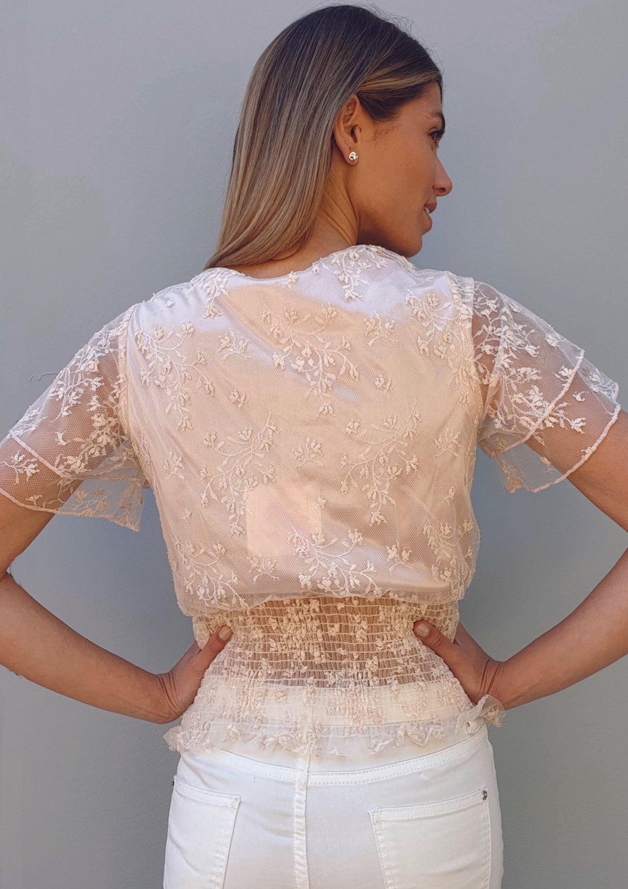 XW20268SS Lace Top (Pack)