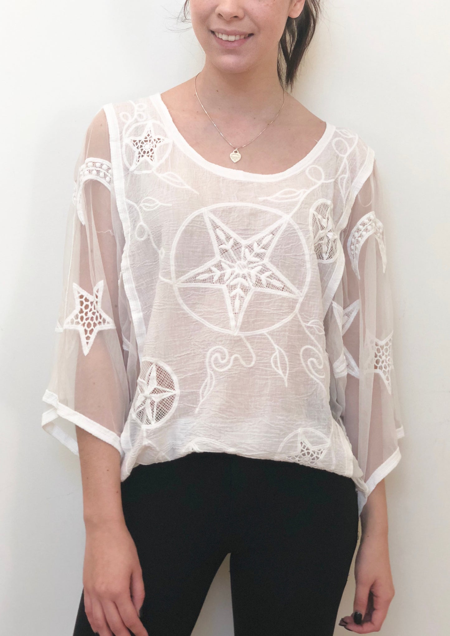 XX011SS Star Crochet Top (Pack)