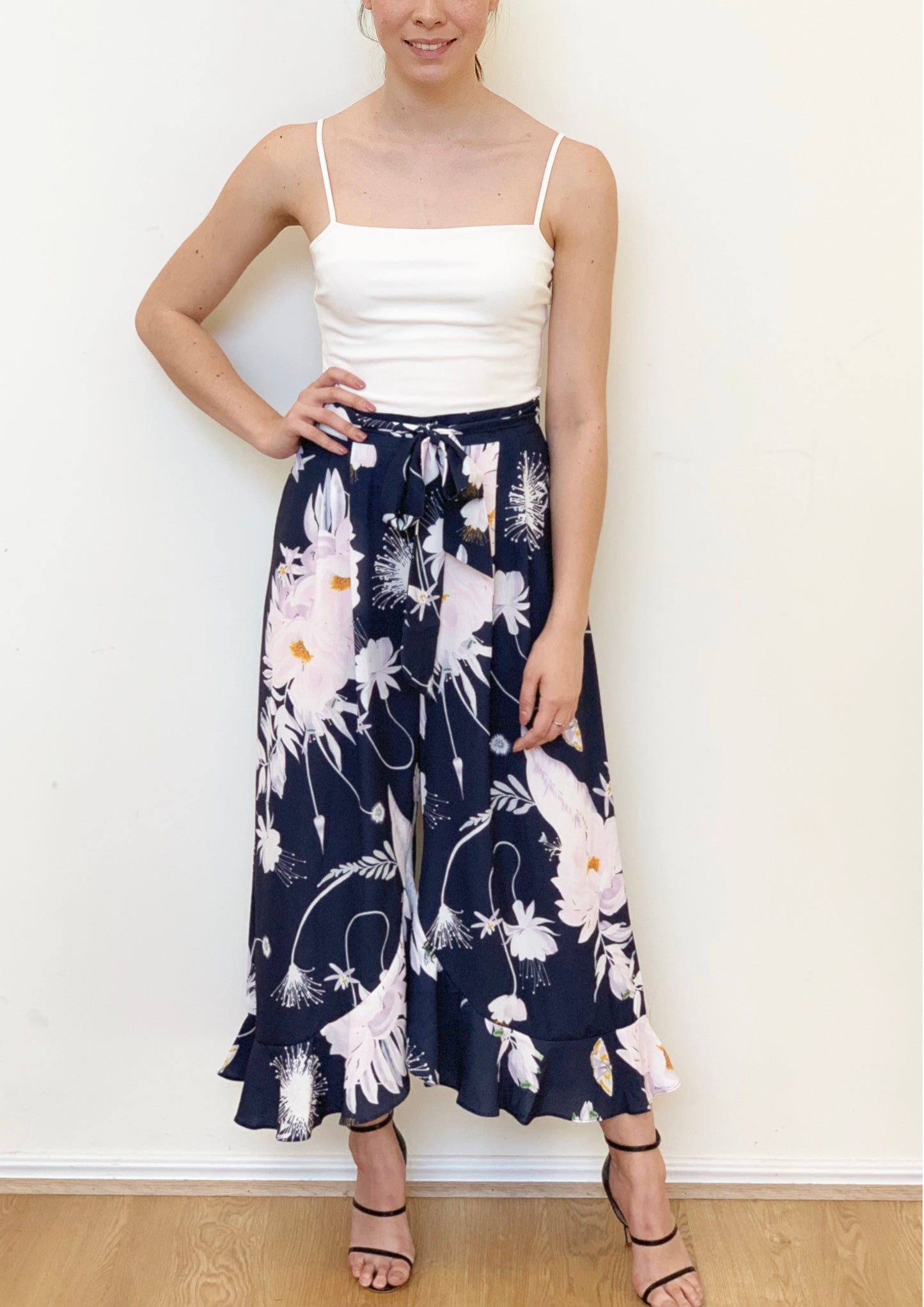 YW2278SS Floral Wild Leg Pant (Pack)