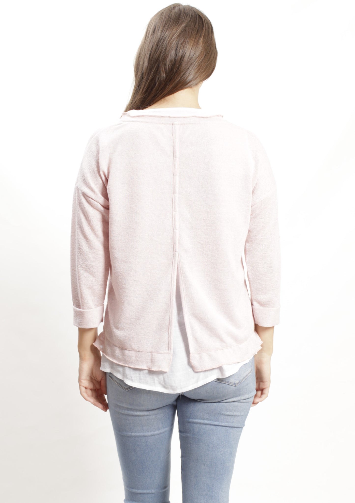 AY044SS Sequin Knit Top With Hem Insert (Pack)