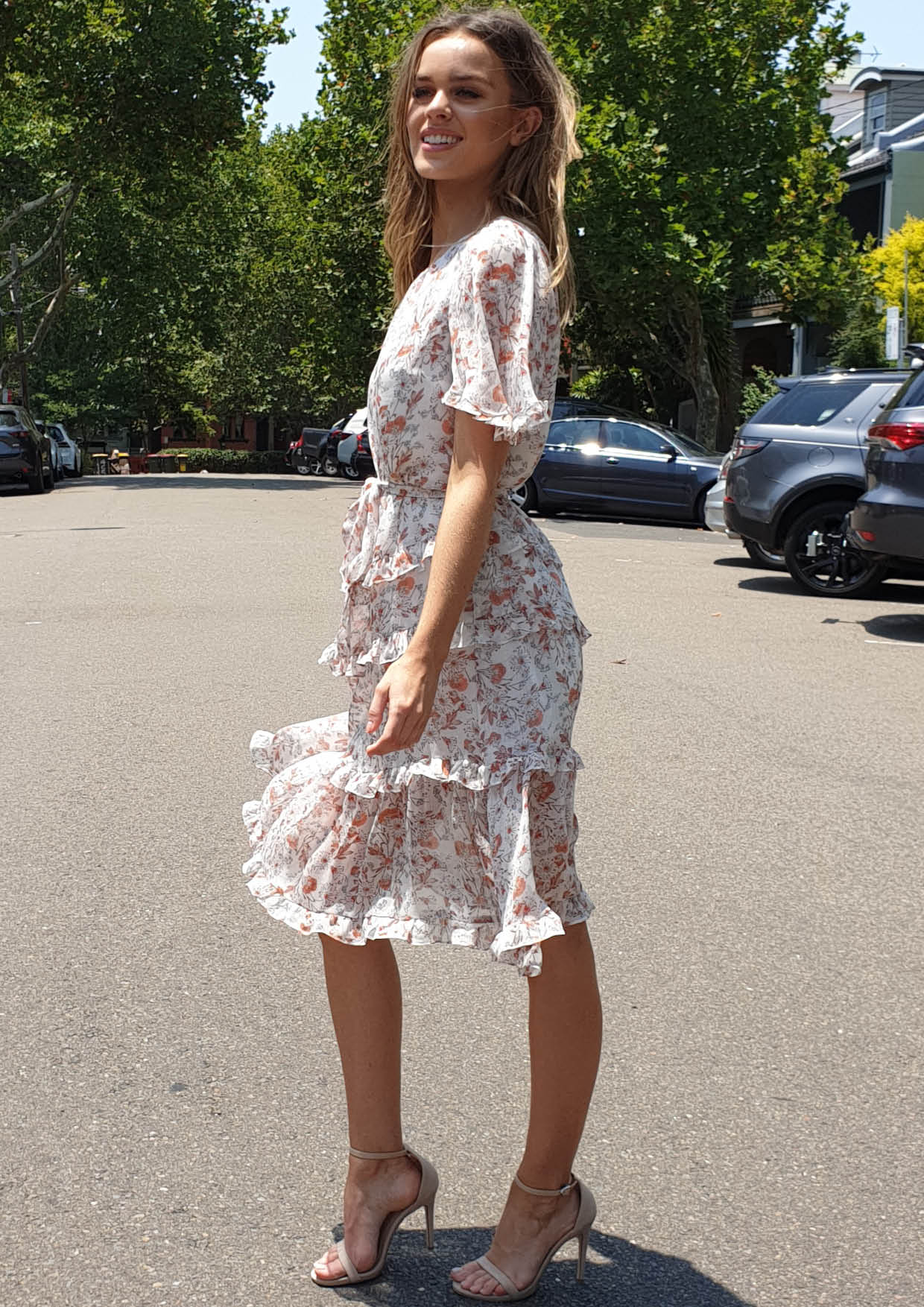 LA0320-1SS Floral Dress (Pack)