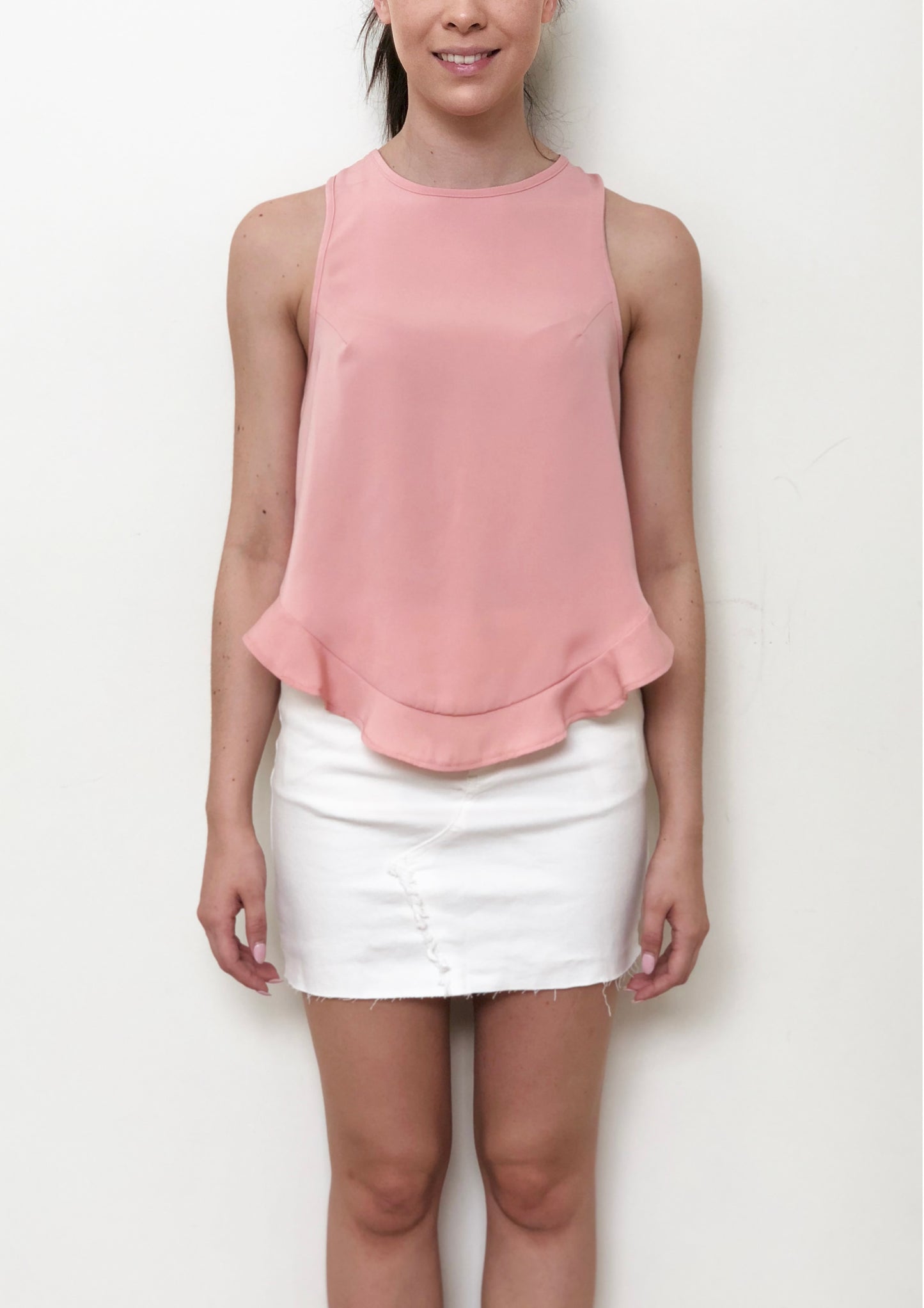 YW2249-1SS Relaxed High Neck Top (Pack)