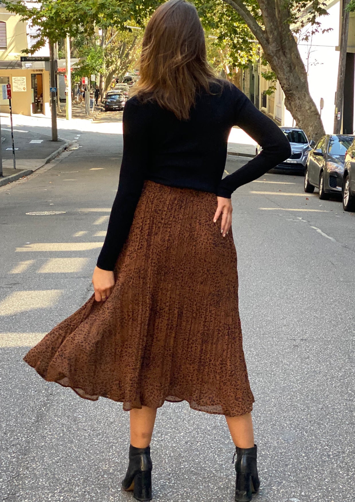 XW20221SS Leopard Print Maxi Skirt (Pack)