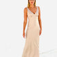 LA1242SS Fitted Crochet Maxi Dress