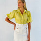 LA1250SS Cotton Bubble Sleeve Top - More Colours Available