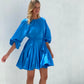XW20507SS Cobalt Blue Dress - ON SALE