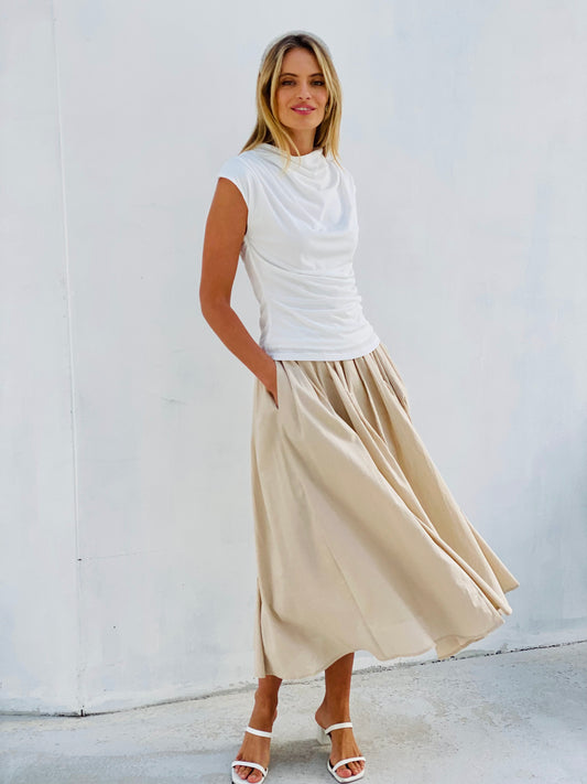 LA1789SS Cotton Lined Skirt