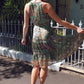 LA0360-1SS Paisley Print Dress (Pack)