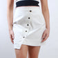 SS002SS Aysmmetric Button Detailed Skirt(Pack) On Sale $5