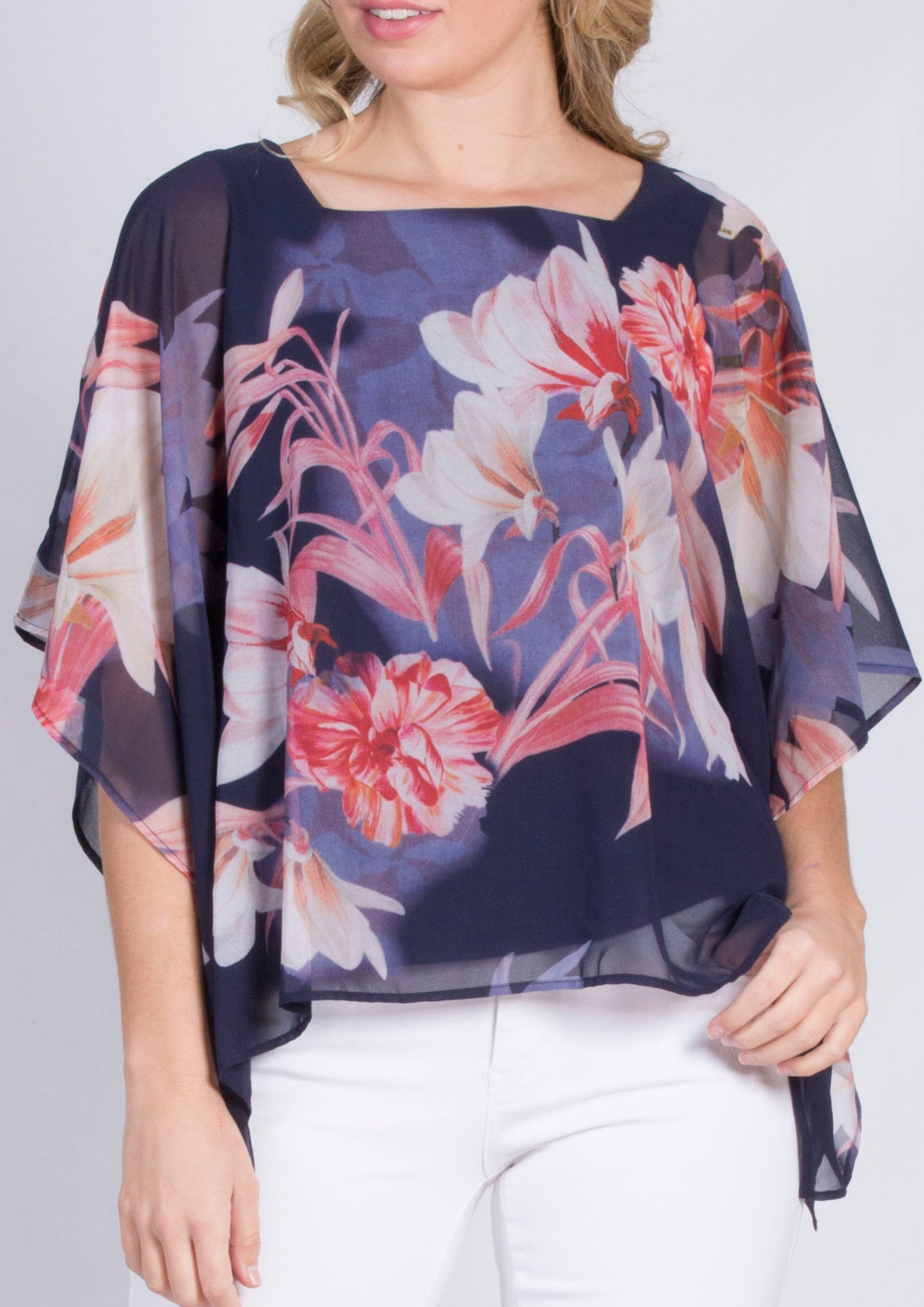 WA2086TB Floral Flowy Top (Pack)