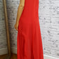BS816034TB RED CHIFFON OVERLAY JUMPSUIT (Pack)