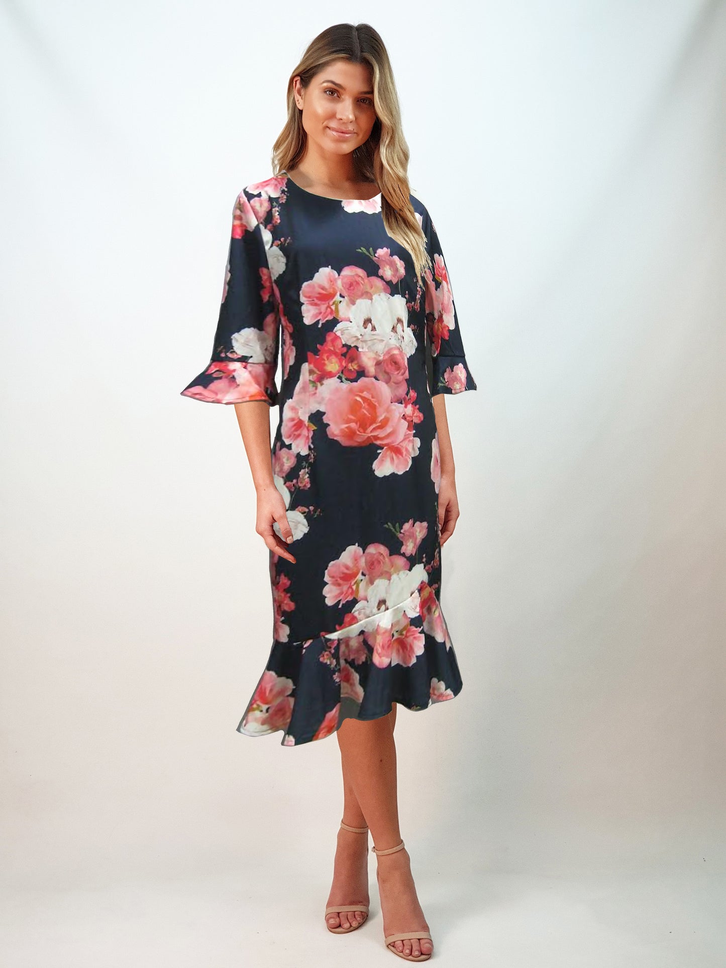 TG2534-2NC Floral Dress (Pack)