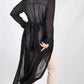 YW1850SS Long Sheer Robe With Belt (Pack)