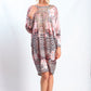HS6002-21SS Pink Leopard Print Tunic Dress (Pack)