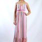 V403SS Pink Striped Maxi Dress (Pack)