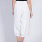 VY00313SS Stripe Wide Leg Cropped Pant (Pack)
