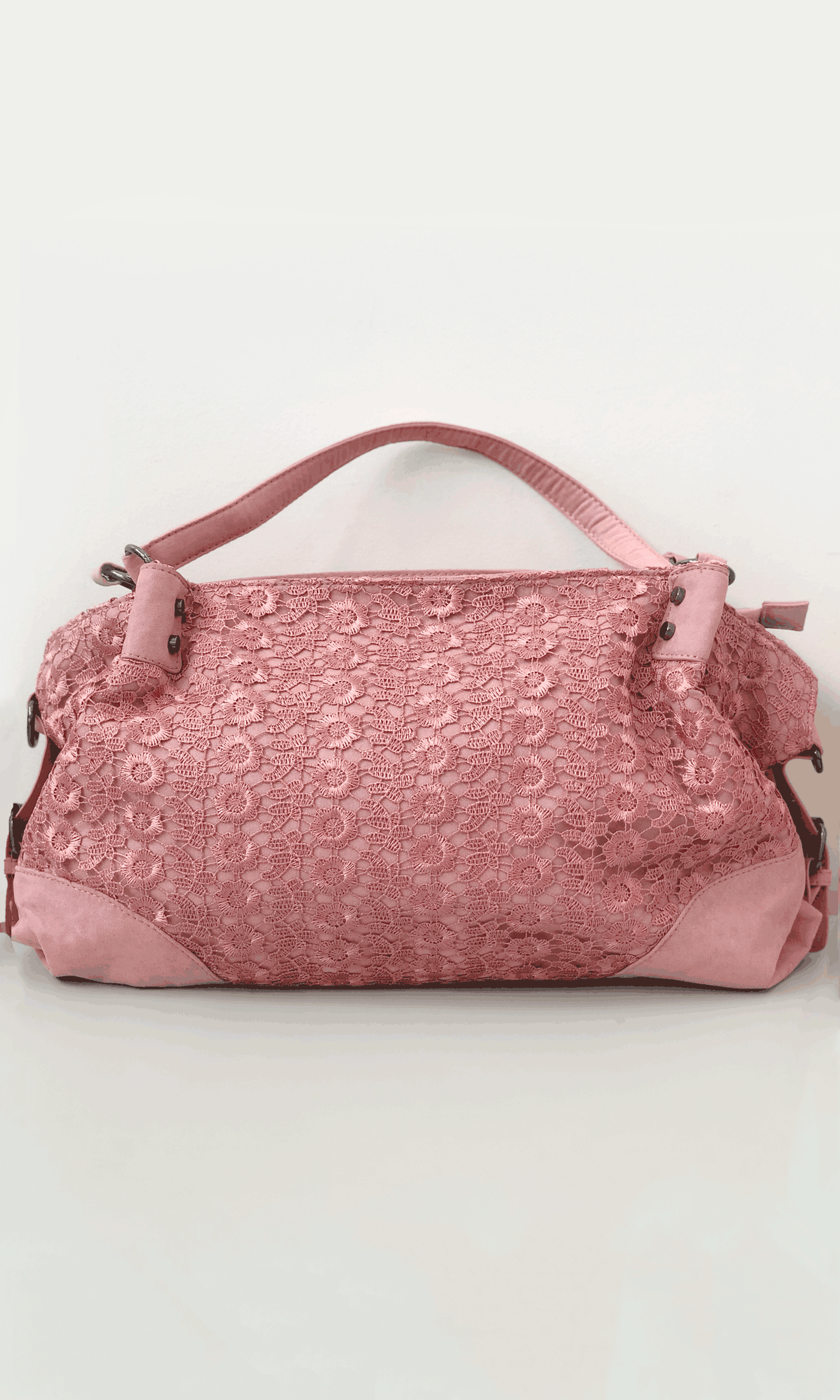 HB454 Pink Lace Satchel Bag (Pack)