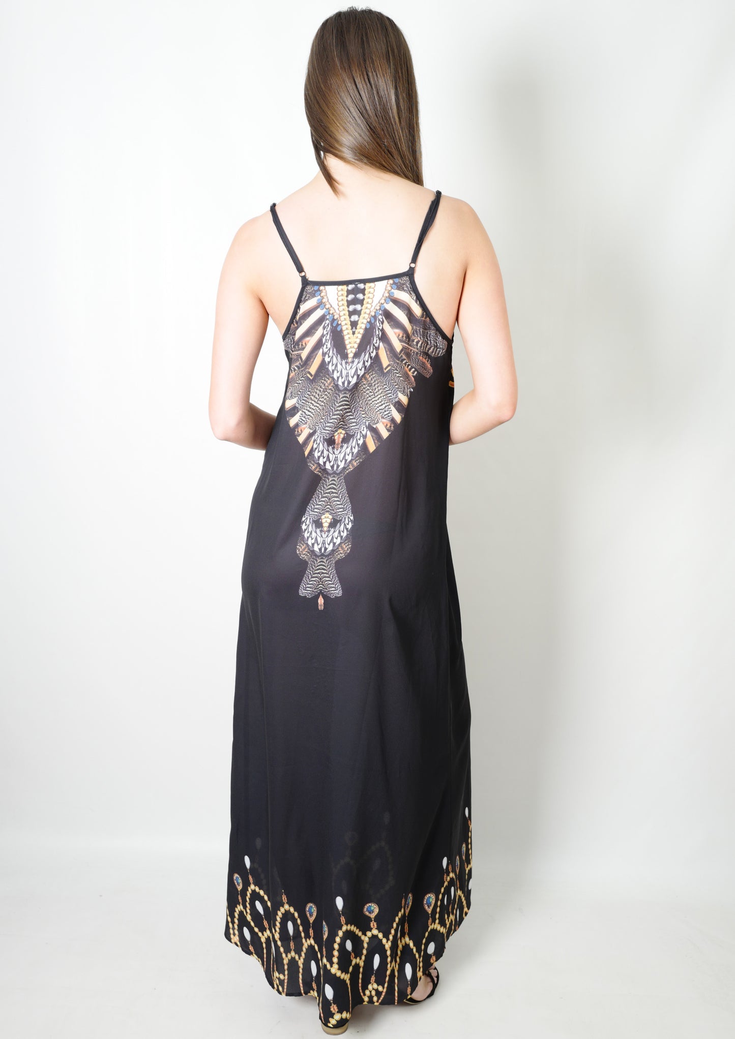 XW16110-1SS Jewel Embellished Maxi Dress (Pack)