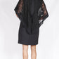 BS816055-10NC Black Lace Sheer Overlay Dress (Pack)