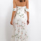 SSLP111SS Crushed Crepe Floral Maxi Dress (Pack) On Sale