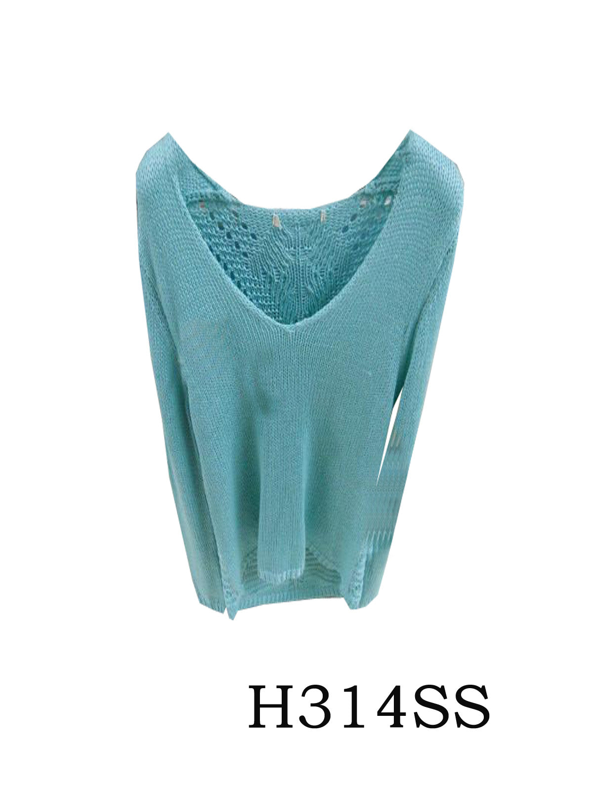 H314SS Long Sleeve Crochet Top (Pack) ON SALE $10