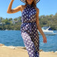 LV945-7SS Polka Dot Jumpsuit (Pack)